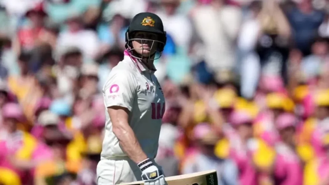 Steve Smith Cleared for New Zealand Tests Steve Smith batting in whites — Steve Smith cleared