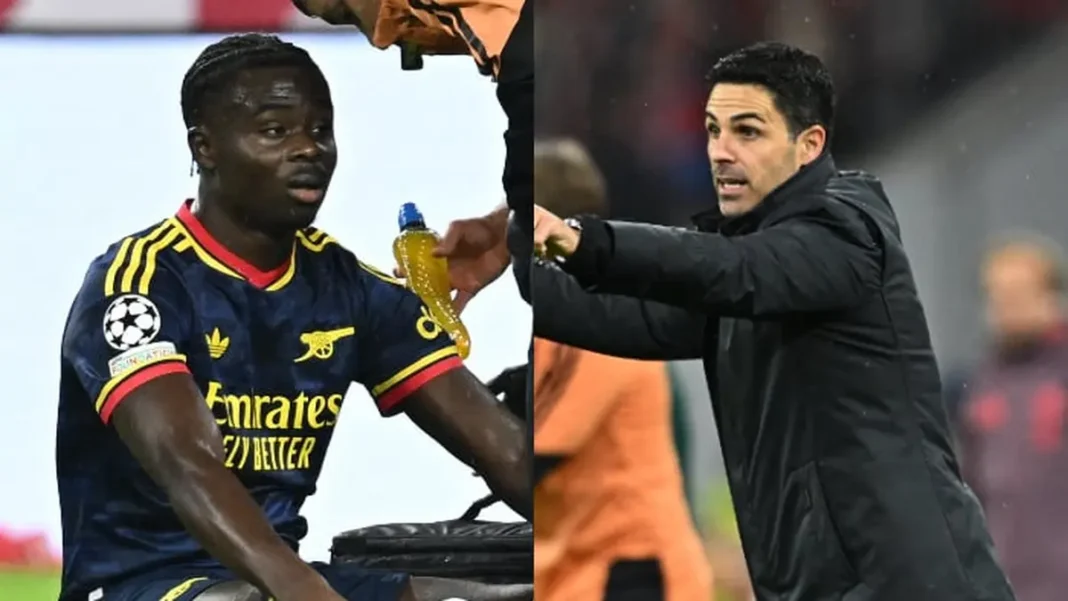 Arteta Concern Over Saka Quad Injury at Arsenal