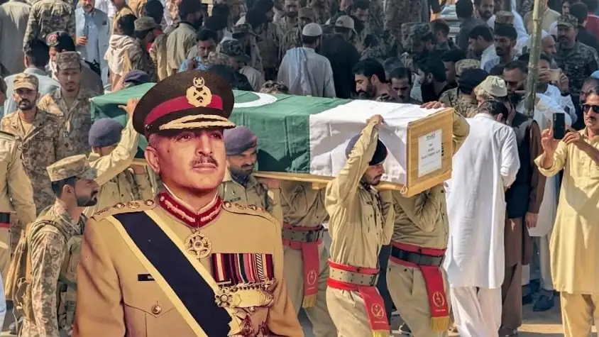 Former Army Chief Abdul Waheed Kakar Dies at 89 Abdul Waheed Kakar dies - portrait and funeral