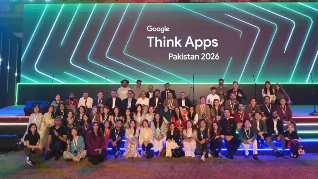Google Hosts Think Apps 2026 in Lahore as Pakistani Studios Cross 4.6bn Downloads Attendees at Google Think Apps 2026 in Lahore. Google Think Apps 2026 event for Pakistan's app and gaming industry.