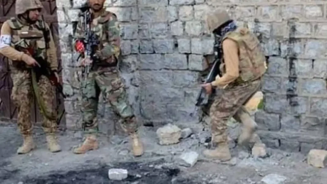 Nine Killed in Balochistan Operations, ISPR Says Security personnel during an operation — Balochistan IBOs Kachhi Wadh