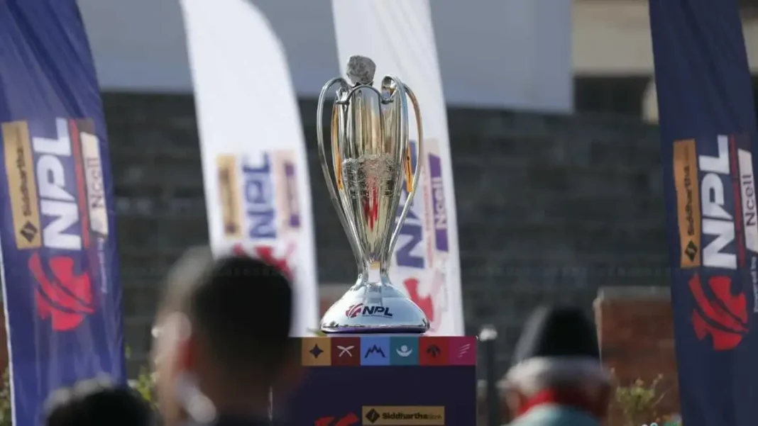 Nepal Premier League Franchises Hit by PCB NOC Demands Nepal Premier League trophy on display - PCB NOC Nepal Premier League