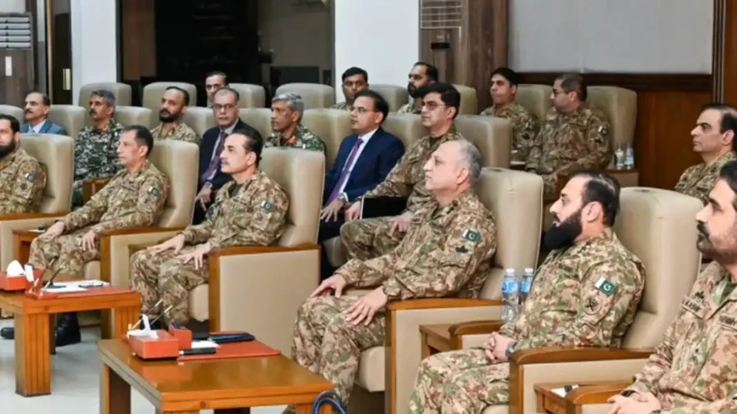 ‘Hit them hard’: CDF Munir vows to continue campaign against Indian-sponsored outfits Asim Munir Peshawar: military officers at a Corps Headquarters briefing