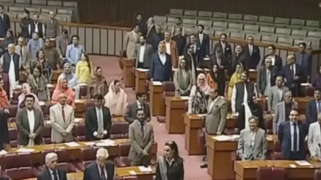 Joint session of parliament endorses governor’s rule in KP amid opposition protest