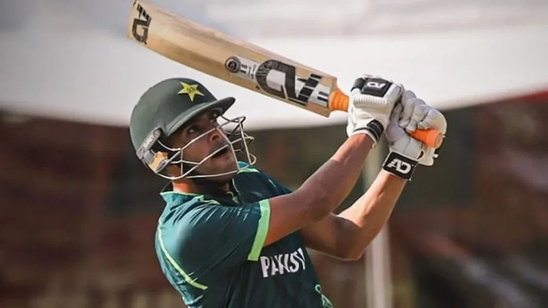 Pakistan Reach Hong Kong Sixes Plate Final Abbas Afridi batting in the Hong Kong Sixes Plate final run