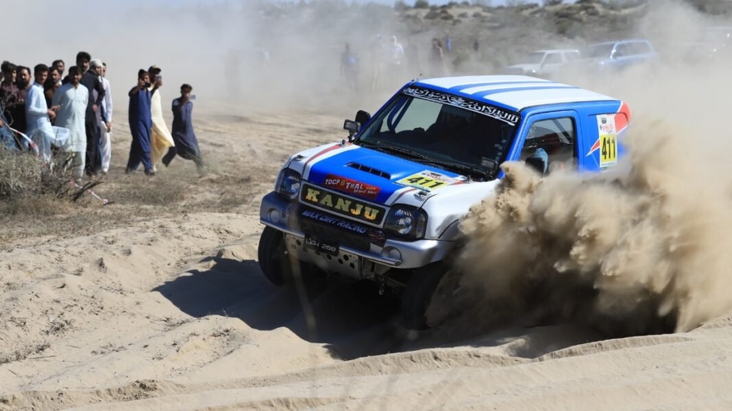 Thal Jeep Rally 2026 pushed back a week, new dates October 16 to 18 A vehicle kicking up dust during the Thal Jeep Rally 2026 event organised by the TDCP