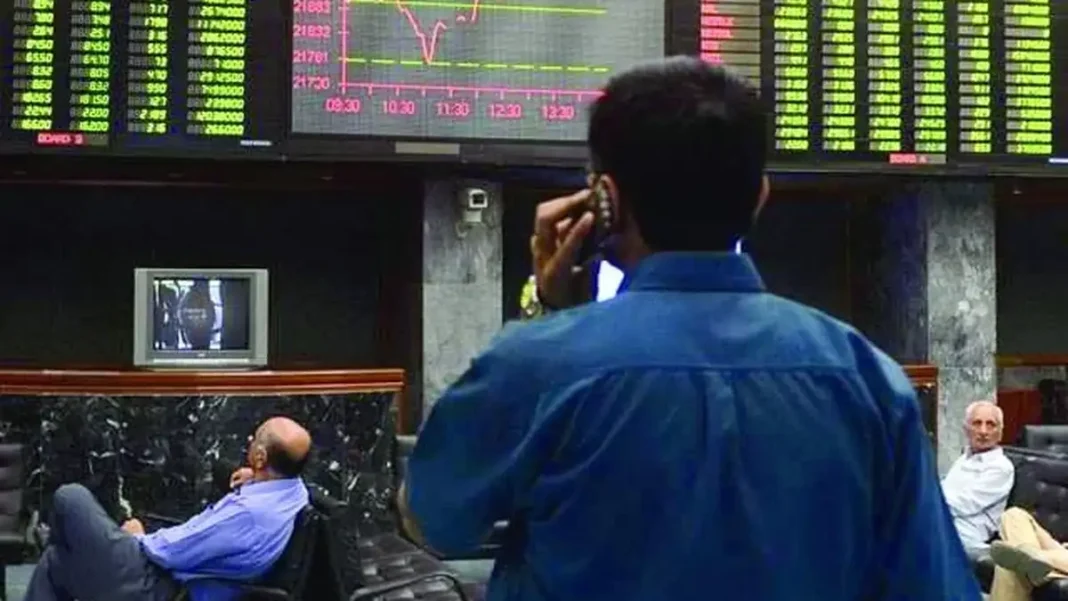 KSE-100 Slides 1,335 Points as Saudi-Houthi Fighting Lifts Oil KSE-100 1,335 points: traders at the Pakistan Stock Exchange