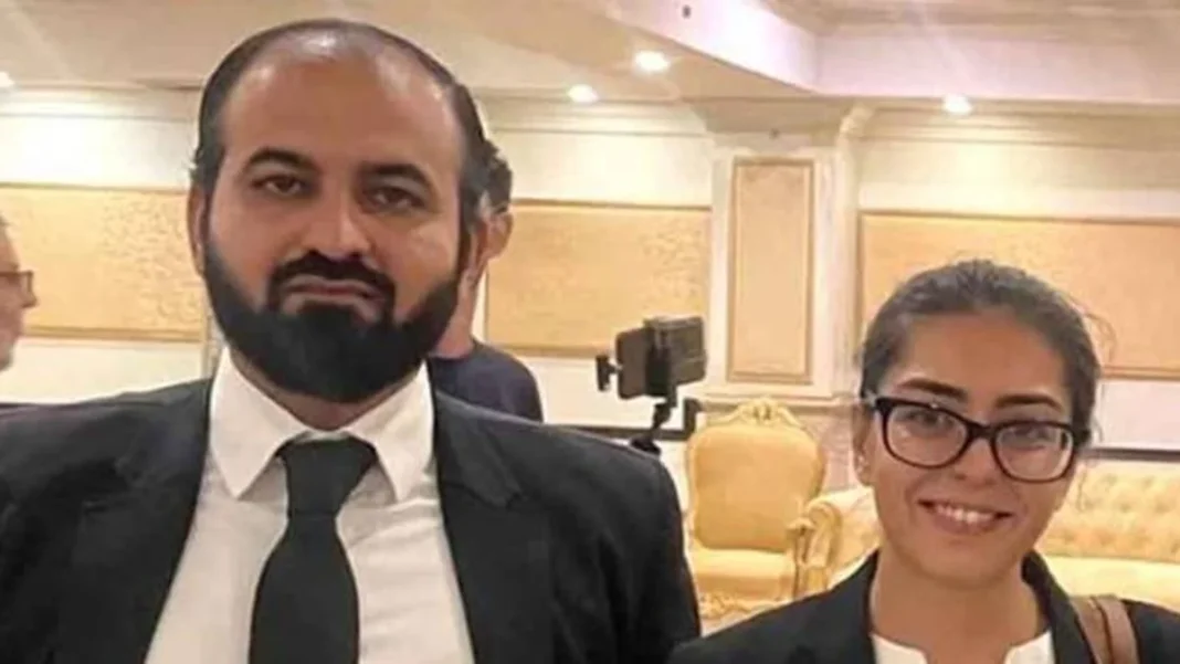 Imaan, Hadi Walk Out of ATC Jail Trial Hearing Imaan Mazari and Hadi Ali Chattha
