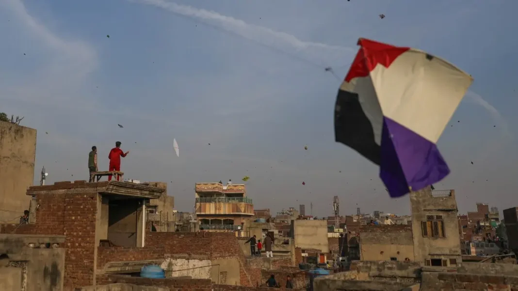LHC Petition Seeks to Cut Basant 2027 to One Day Basant kite flying over Lahore rooftops
