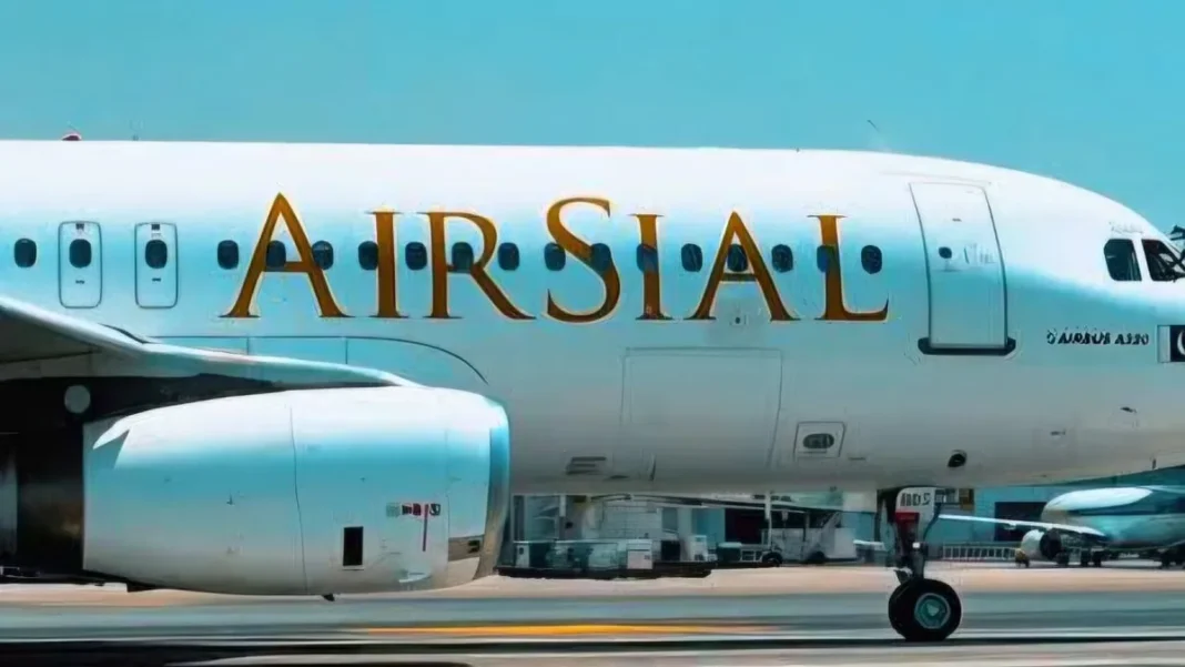 AirSial Starts Daily Islamabad-Quetta Flights An AirSial aircraft on the tarmac
