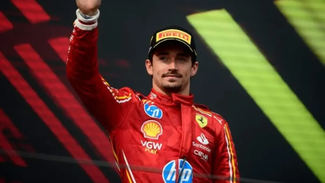 Leclerc Tops Second Practice at United States Grand Prix Leclerc US Grand Prix practice: Charles Leclerc in Ferrari colours