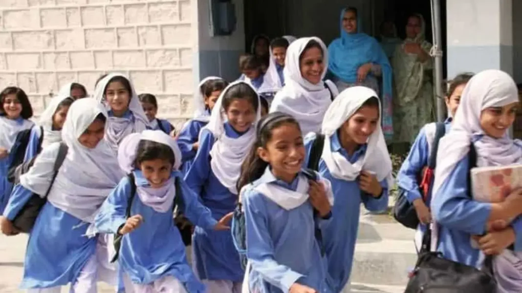 55,000 children out of school in Diamer, says GB chief minister Schoolgirls in Pakistan - the Diamer out of school children crisis