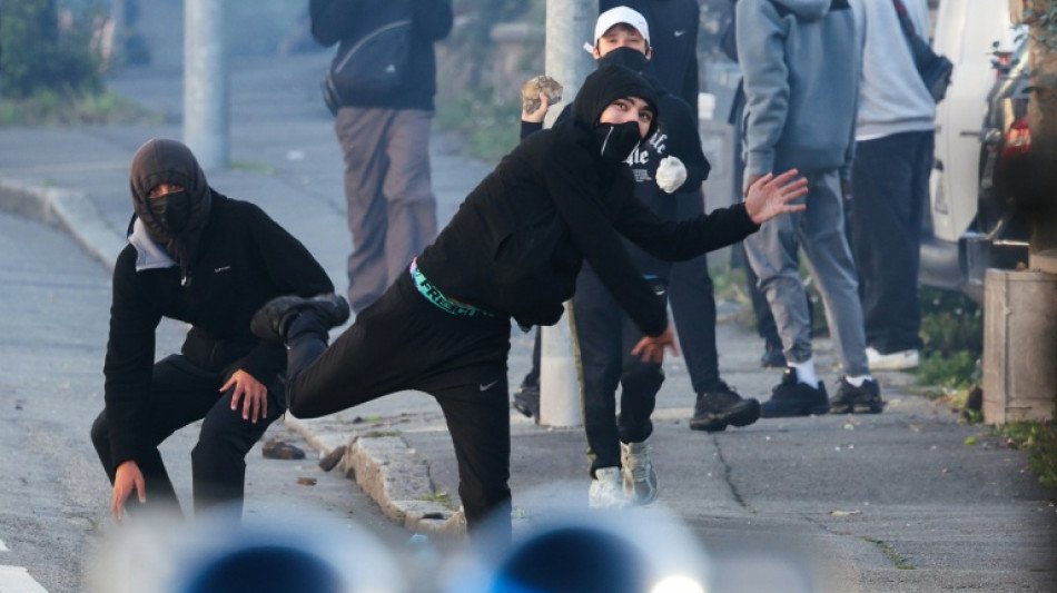 Around 400 French high schools shut as student protests turn violent Masked students clash during the French high schools shut protests in France