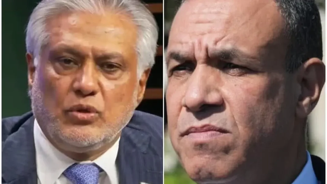 Dar, Egyptian FM Condemn Houthi Attacks on Saudi Arabia Houthi attacks on Saudi Arabia - Ishaq Dar and Egyptian FM Badr Abdelatty