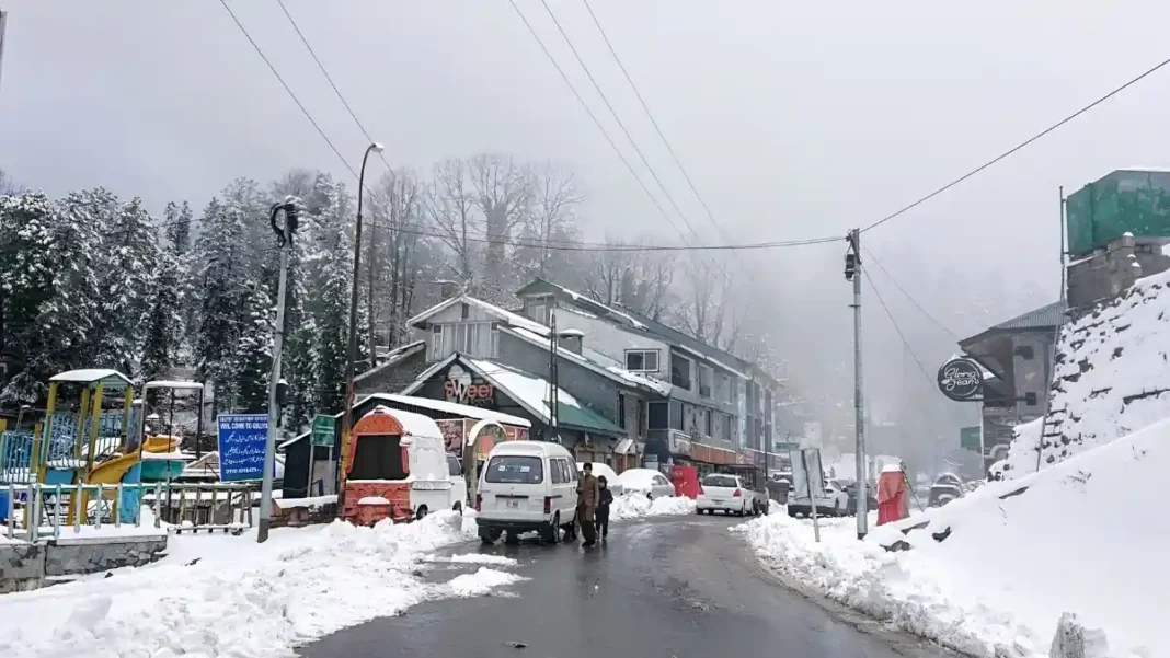Galiyat Roads Reopen After Heavy Snowfall