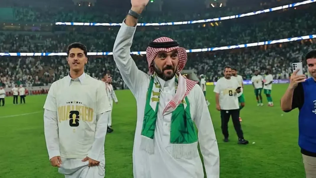 AFC says Saudi Arabia’s 2027 Asian Cup could move to 2028 Saudi football officials celebrating in a stadium - Asian Cup 2027 postponed to 2028 possible