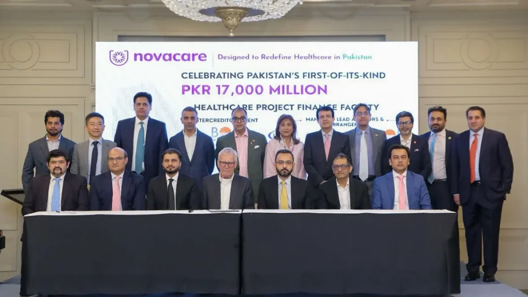 Bank of Punjab Leads PKR 17 Billion Islamic Finance Deal for Novacare Hospital Bank of Punjab and Novacare officials at the PKR 17 billion Islamic finance signing ceremony