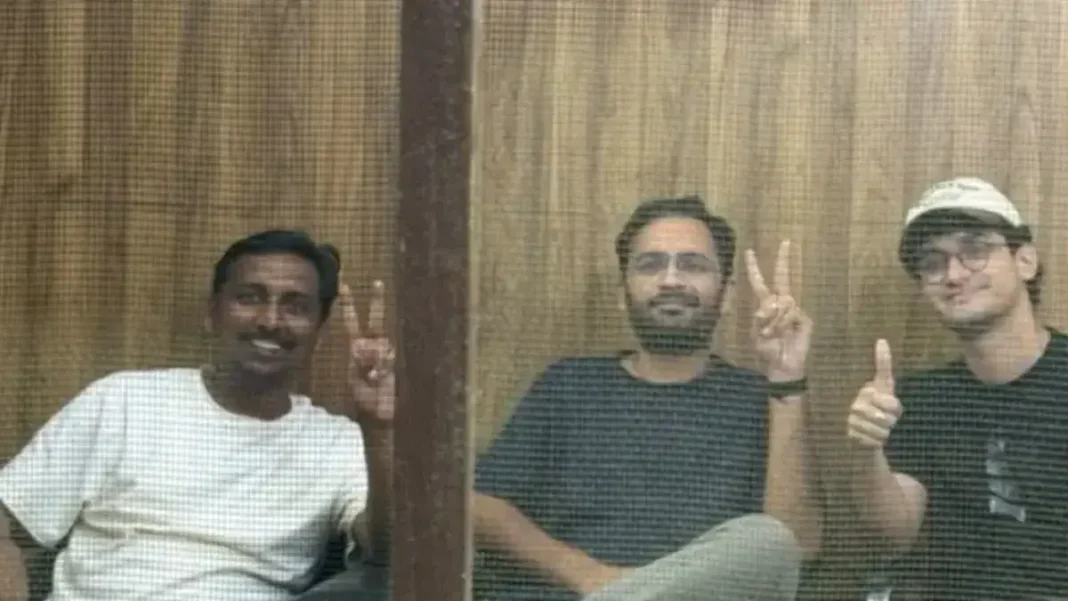 Cockroach Janta Party Leaders Sent to Five Days’ Judicial Custody After Delhi Protest Cockroach Janta Party leaders jailed: Ashutosh Ranka and Saurav Das after their detention at Jantar Mantar