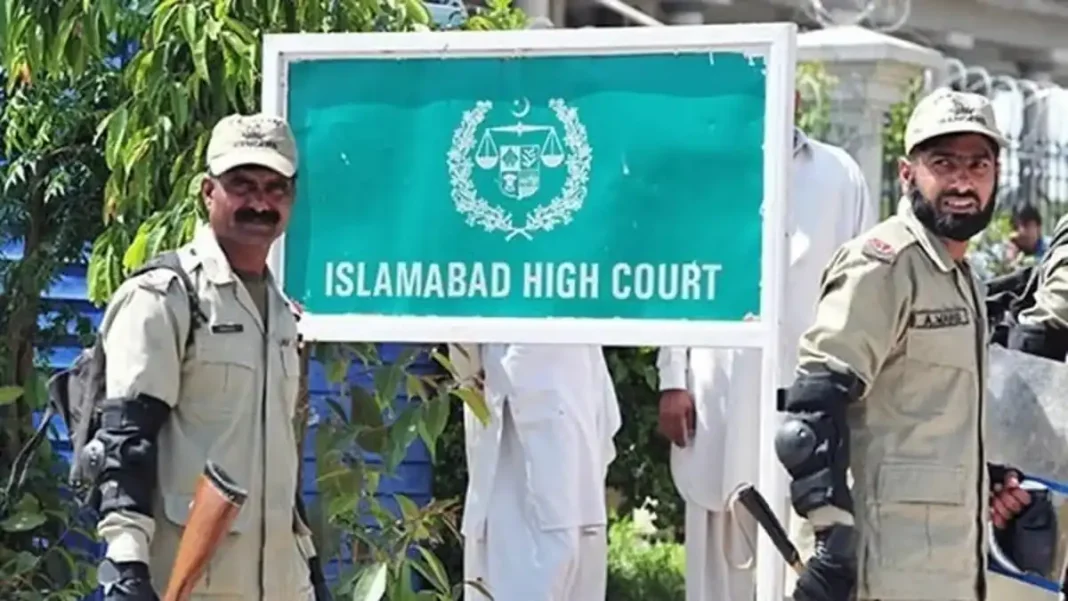 Lift Falls from Third Floor at Islamabad High Court During Repairs; Operator Seriously Injured Islamabad High Court sign — the Islamabad High Court lift incident injured operator Wajid