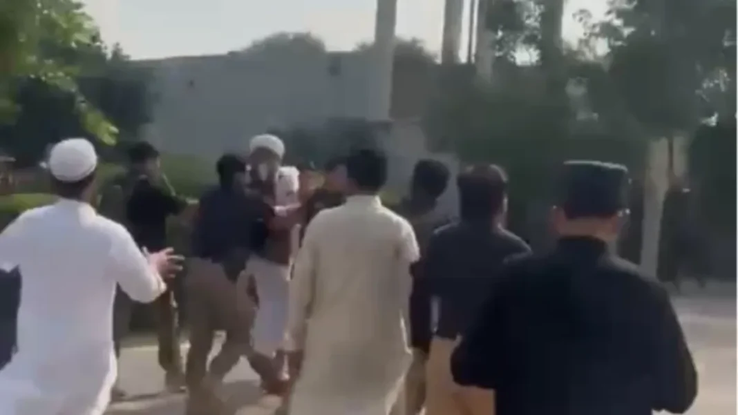 PTI MNA Nasim Ali Shah Detained in Bannu PTI MNA Nasim Ali Shah Detained in Bannu