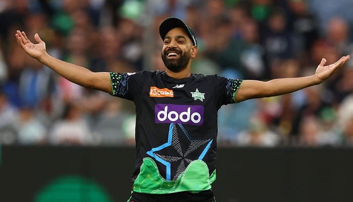 Adelaide Strikers Eye Haris Rauf for BBL 16 Haris Rauf BBL action for Melbourne Stars against Adelaide Strikers