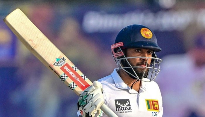 Sri Lanka name Kusal Mendis as new Test captain ahead of Pakistan tour Kusal Mendis Test captain celebrates his half-century against Australia at Galle