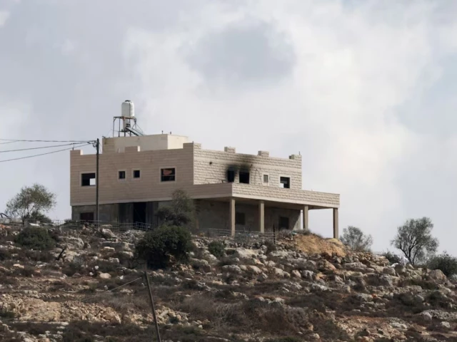 500 Former European Officials Urge EU to Act Against Illegal West Bank Settlements A Palestinian home damaged in an alleged settler attack in Jalud amid calls for EU action on West Bank settlements