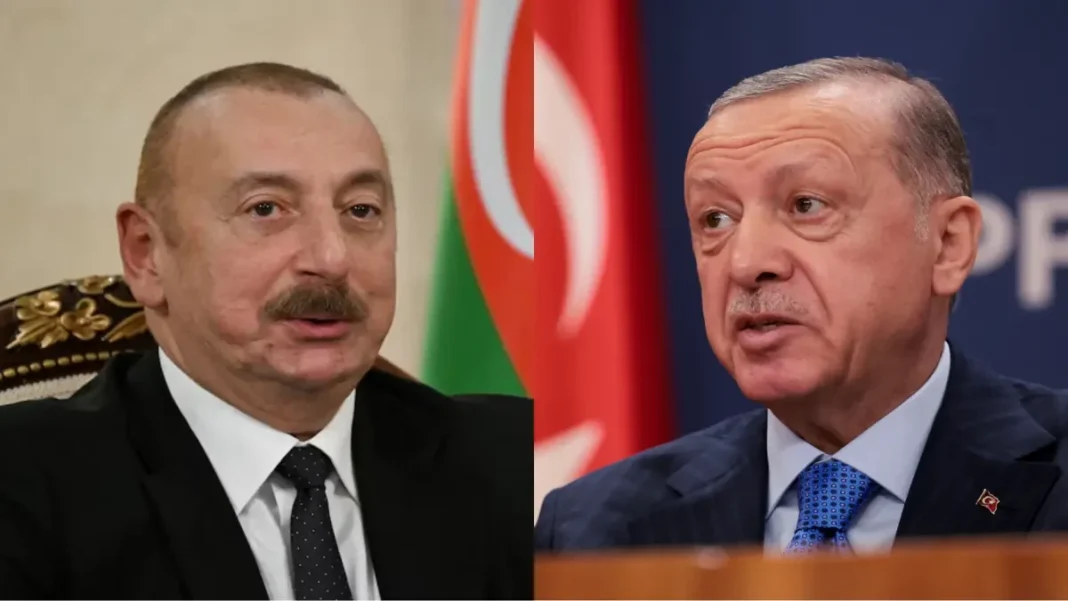 Azerbaijan-Turkiye Tensions Deepen Over Headscarves and Israel Ties Ilham Aliyev and Recep Tayyip Erdogan as Azerbaijan-Turkiye tensions rise over headscarves and Israel ties