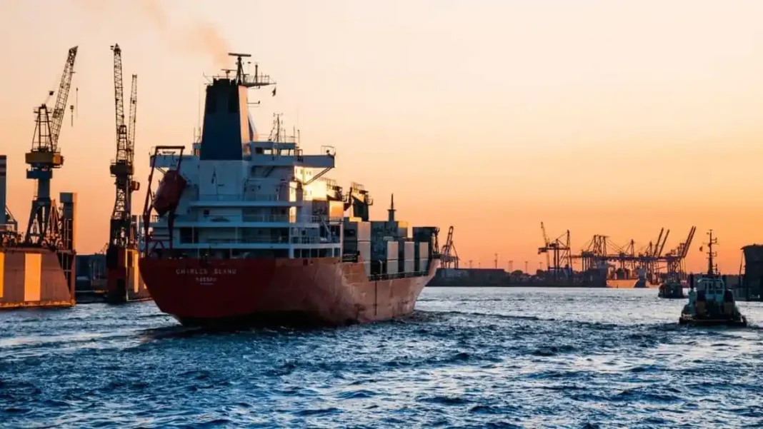 Pakistan’s current account deficit widens to $874m in Q1 Pakistan current account deficit: a container ship at port as rising imports widened the deficit