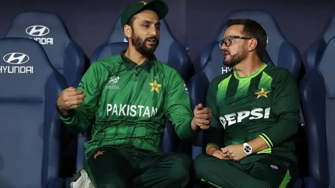 Why Pakistani Players Want PCB Category C Central Contracts Pakistan head coach Mike Hesson with Salman Ali Agha as players seek PCB Category C contracts for overseas league freedom