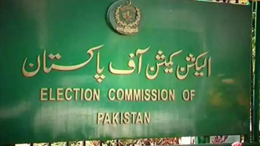 PTI to Contest Islamabad Local Elections on Dec 20 Election Commission of Pakistan signboard - Islamabad local elections