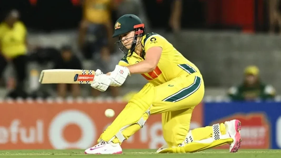 Voll Hits Unbeaten 131 as Australia Thump Bangladesh to Clinch ODI Series Georgia Voll batting in Brisbane as Australia beat Bangladesh in second ODI to clinch the series
