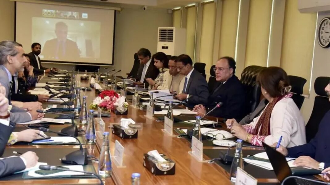 World Bank presses Pakistan to implement policy actions under $20bn reform partnership Muhammad Aurangzeb meets the World Bank delegation on the $20bn reform partnership