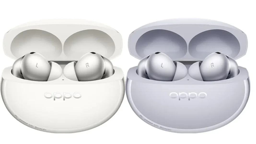 Oppo Enco X4 Earbuds Promise 53-Hour Battery Oppo Enco X4: earbuds in white and violet cases