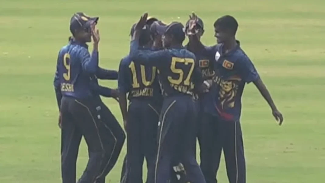 Sri Lanka U17 Thump Pakistan by 99 Runs in One-Day Series Opener