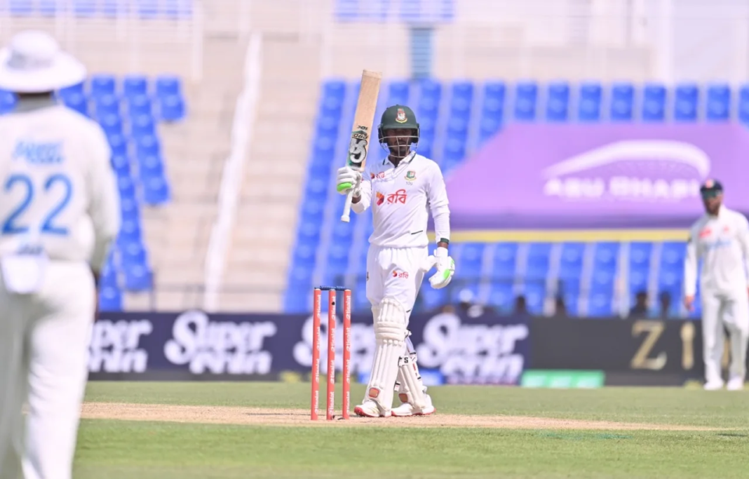 Tanzid’s blazing 83 and Litton’s fifty lift Bangladesh to 317 for eight on day one in Abu Dhabi Tanzid Hasan in action during the Bangladesh vs Afghanistan Test at the Zayed Cricket Stadium, Abu Dhabi.