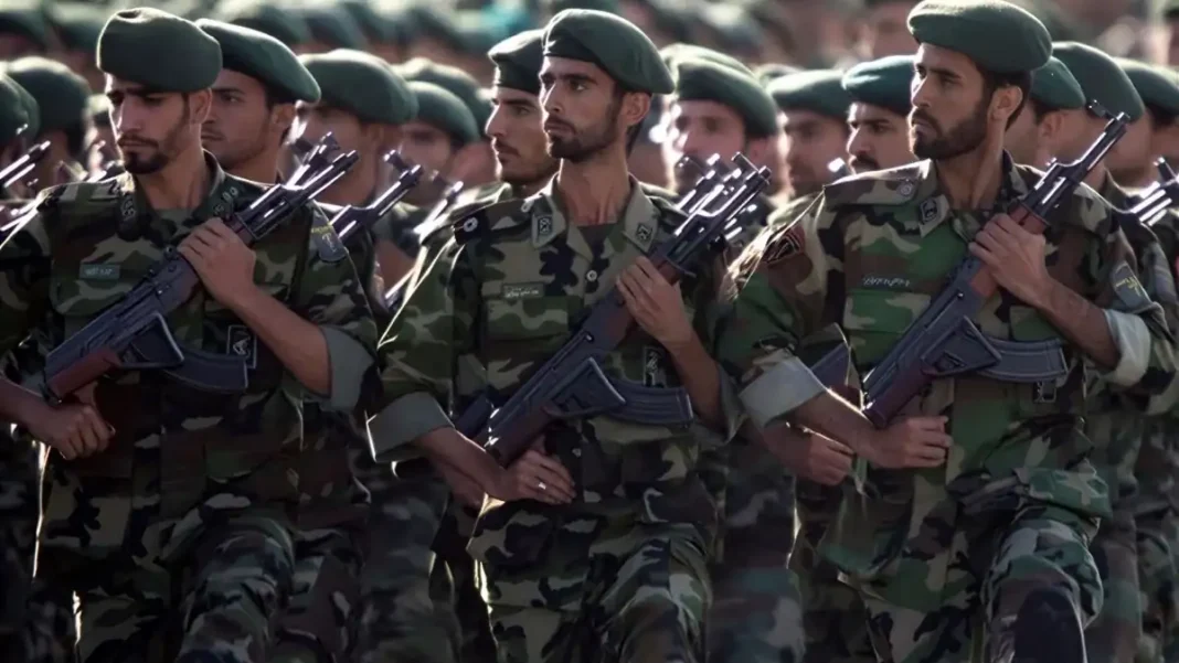 Iran Army Orders Ground Forces to Maintain Highest Combat Readiness Amid US Tensions Iranian soldiers marching in formation during a military parade amid the Iran army combat readiness order