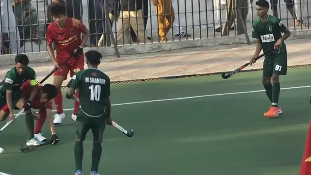 Pakistan Juniors Beat Guangdong 5-2 in Gojra