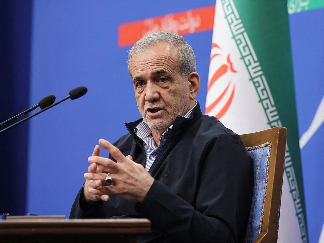 Pezeshkian says Iran-US peace deal ‘not out of reach’ as war grinds on Iran US peace deal: Iranian President Masoud Pezeshkian addressing a press conference in Tehran