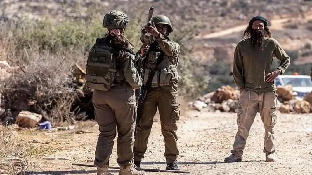 Israel Arrests 10 After West Bank Settler Attacks Israel West Bank settler attacks arrests - Israeli soldiers