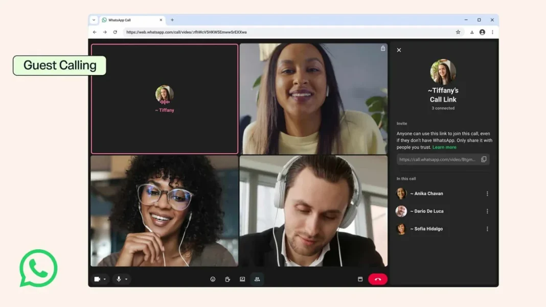 WhatsApp Guest Calls Let Anyone Join a Call With No Account WhatsApp guest calls let anyone join a video call from a browser without an account