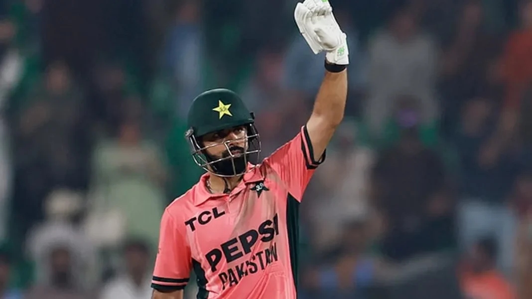 Shadab Century Takes Pakistan Into Tri-Series Final Shadab Khan celebrates his century against England - Shadab century