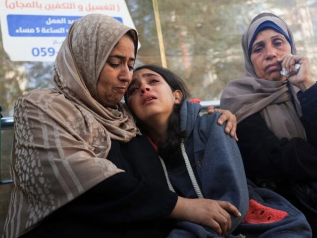 Nearly 50,000 women and girls killed or maimed in Gaza since October 2023: UN Women Mourners at a funeral in Gaza City. UN Women says nearly 50,000 Gaza women and girls have been killed or maimed since October 2023.