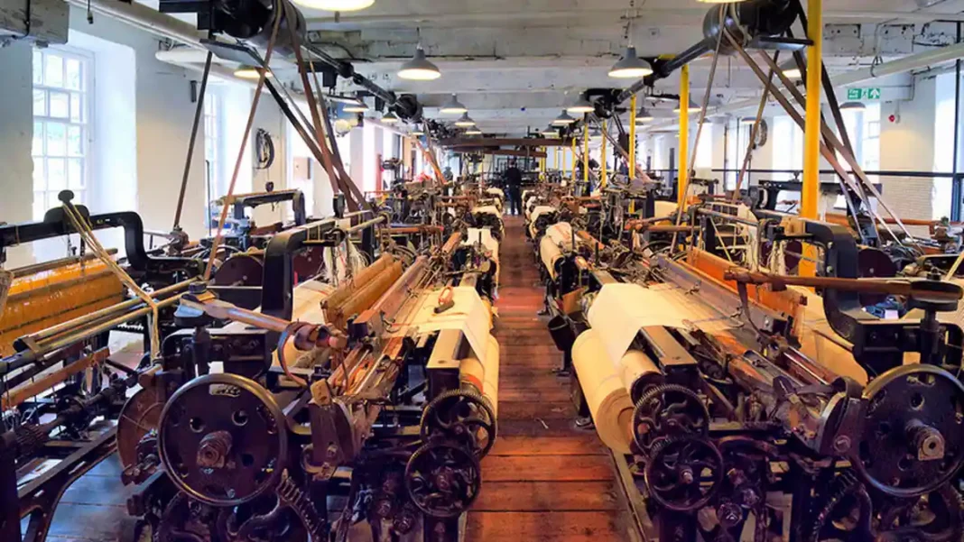 FBR Orders Cameras in Textile Spinning Mills Cotton spinning machinery, illustrating the FBR textile mills cameras order