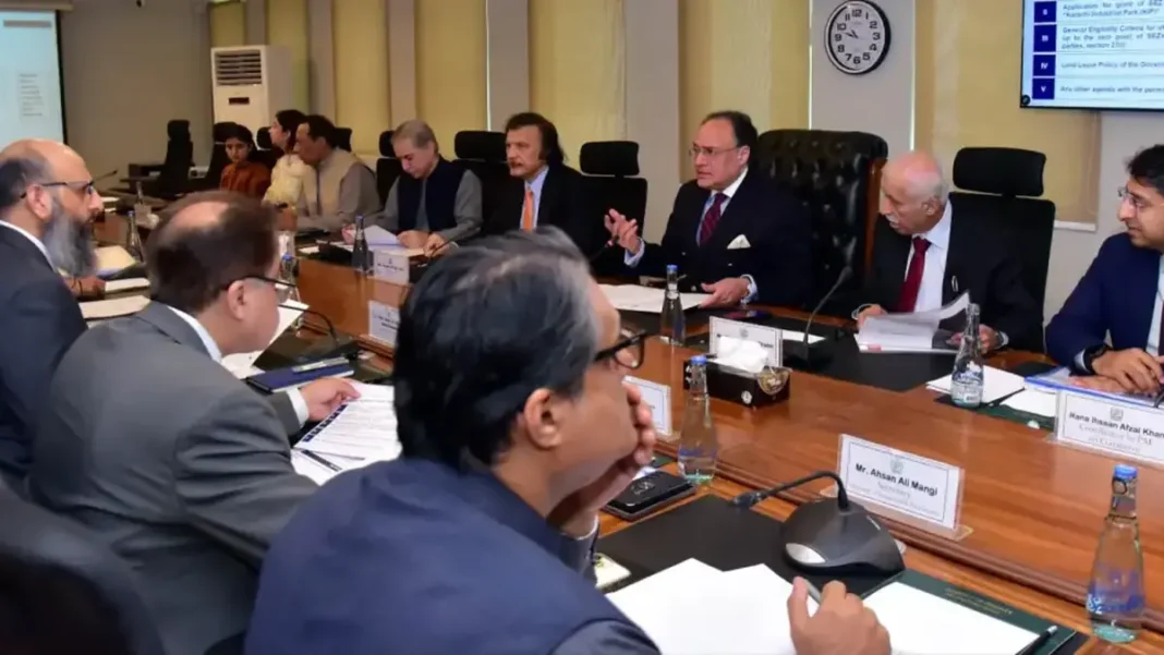 Karachi Industrial Park Approved as Federal SEZ Karachi Industrial Park SEZ: Finance Minister Muhammad Aurangzeb chairs the Board of Approvals meeting