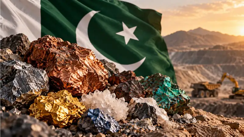Pakistan Eyes $8 Billion in Mineral Exports as Critical Minerals Push Accelerates Pakistan mineral exports: mining operations as Pakistan targets $8 billion in annual mineral exports with improved policies and investment