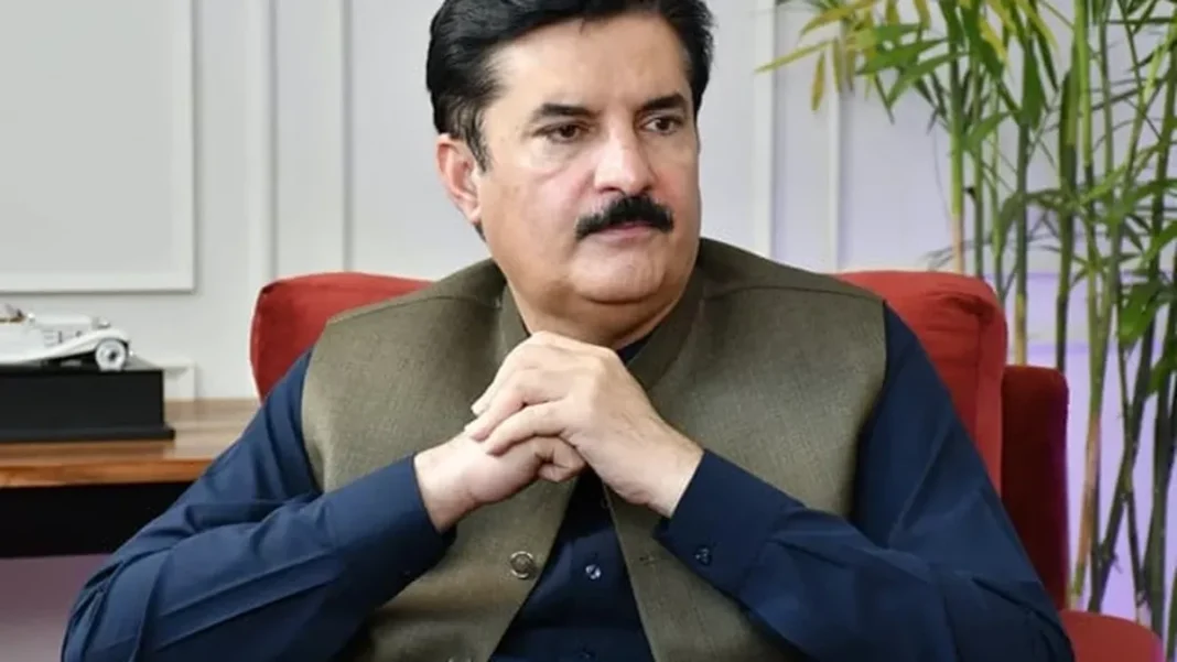 Kundi Says KP Cannot Function Without Centre Khyber Pakhtunkhwa Governor Faisal Karim Kundi seated - Kundi Centre cooperation