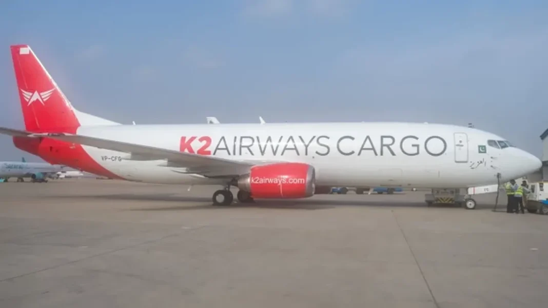 Pakistan Turns to Foreign Experts to Find K2 Airways Black Box Off Ormara K2 Airways black box - K2 Airways cargo aircraft on the tarmac