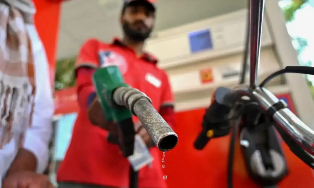 Petrol up Rs2.31 to Rs398.96, diesel rises Re0.78 to Rs395.72 in fresh revision Petrol Rs398.96 per litre: fuel nozzle at a Pakistani petrol station