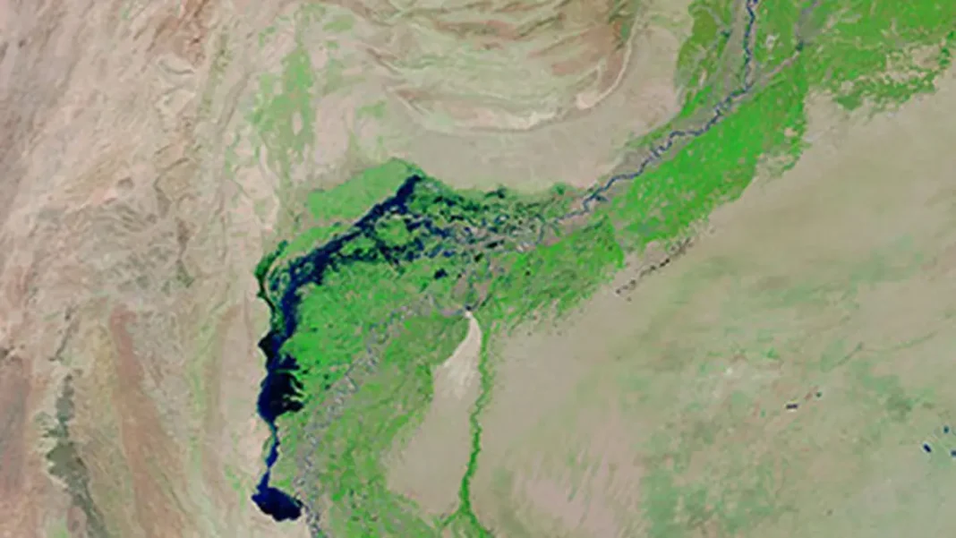 Live Satellite Map of Pakistan: How to See Your City from Space Satellite image of the Indus river and delta region of Pakistan